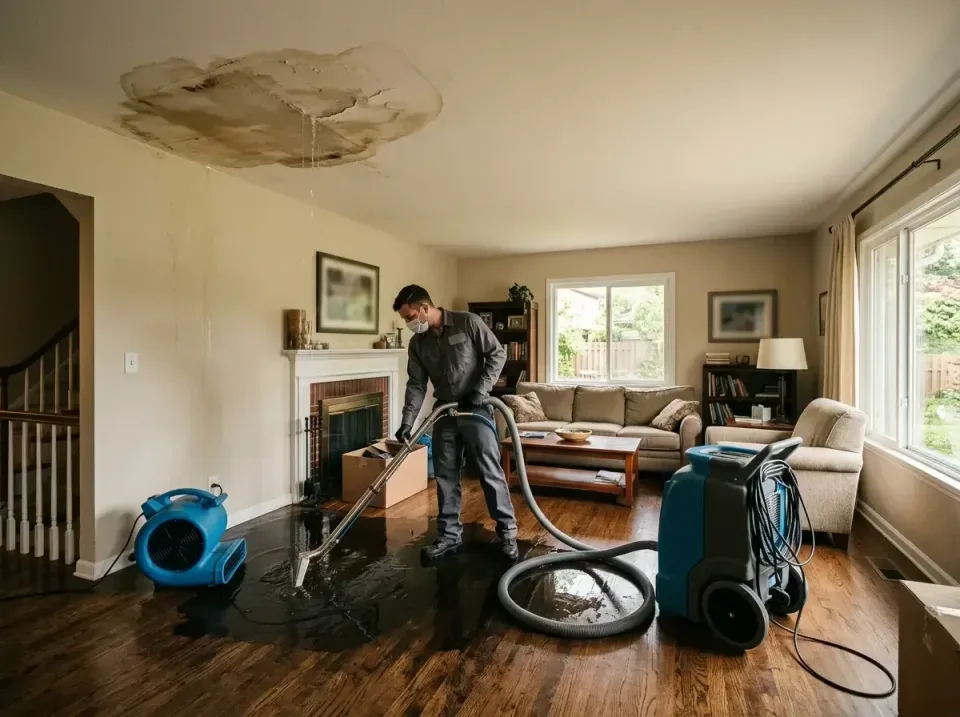attic-pipe-burst-ceiling-drip-008 — frequently asked questions, Water Damage Restoration & Carpet Care in Kettering, OH